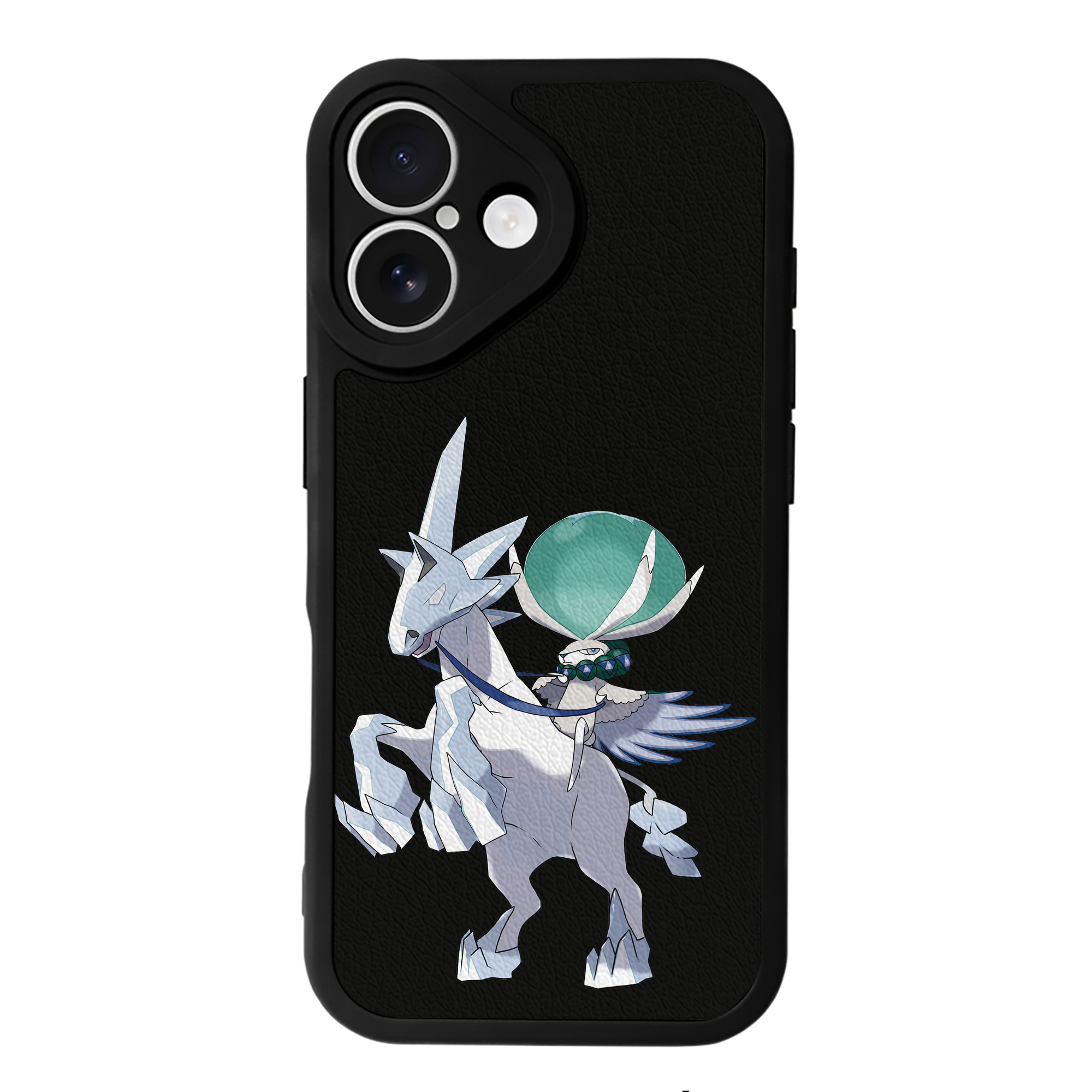 （画像用） ポケットモンスター Pokémon 【iPhone 16シリーズ対応】シリコンスマホケース（レザー調） 材質：シリコン